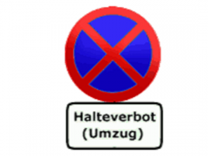 Halteverbot Halteverbot für Ihren Umzug, Umzug Salzburg