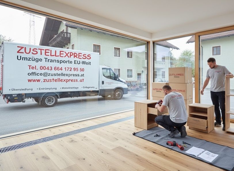 Montage, Umzug Salzburg